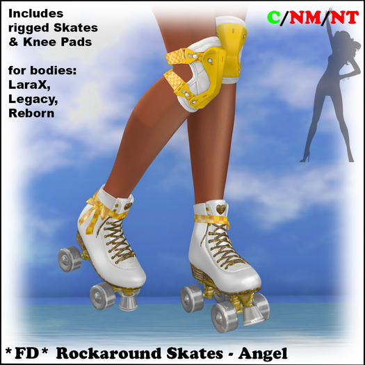 *FD* Rockaround Skates [Boxed] Angel
