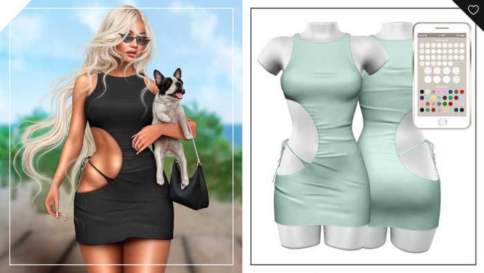 Havoc . May Dress . Sage