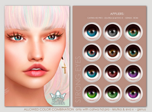 STRONG EYES - LELUTKA - FATPACK - WHITE QUEEN