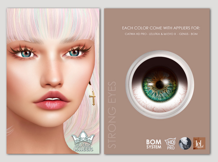 STRONG EYE 003 - WHITE QUEEN