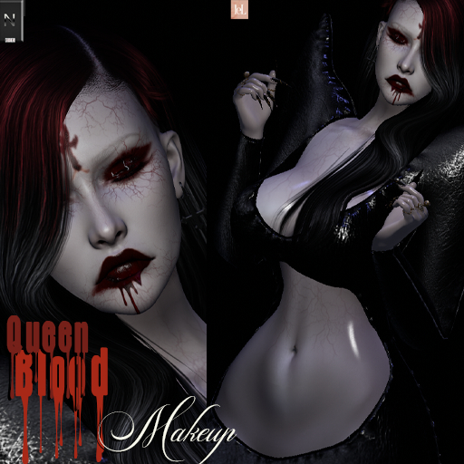 [NS]::EVOX::*QUEEN* BLOOD VAMP Makeup!