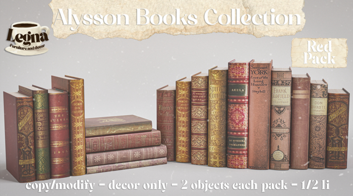 - Legna - Alysson Books Collection (Red Pack)