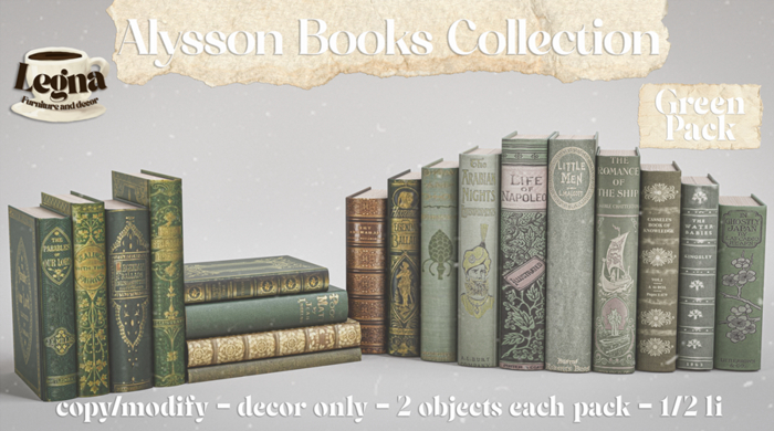 - Legna - Alysson Books Collection (Green Pack)