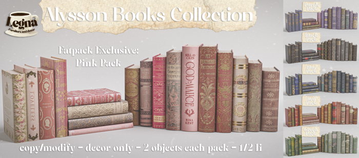 - Legna - Alysson Books Collection (Fatpack)