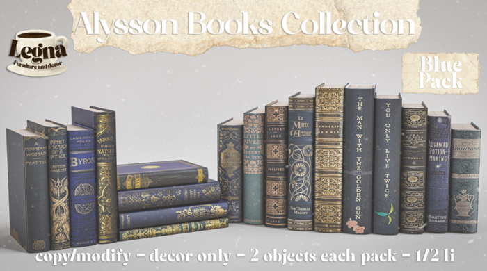 - Legna - Alysson Books Collection (Blue Pack)