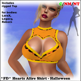 *FD* Hearts Afire Shirt [Boxed] Halloween