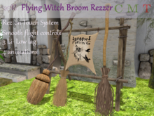 *Revived* Halloween  Flying Witch Broom Rezzer