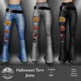 Mostyn St - Halloween Torn Jeans