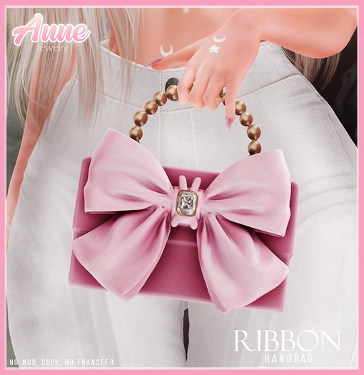 {Anne} - Ribbon HandBag (Fatpack)