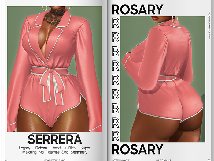Rosary. Serrera . Pink