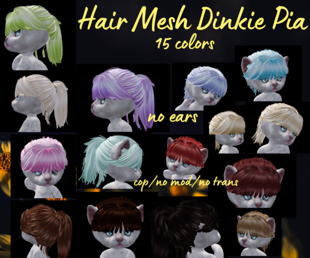 Hair Mesh Dinkie Pia