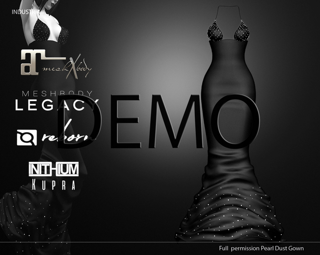 INDUSTRIA: Pearldust Gown / DEMO