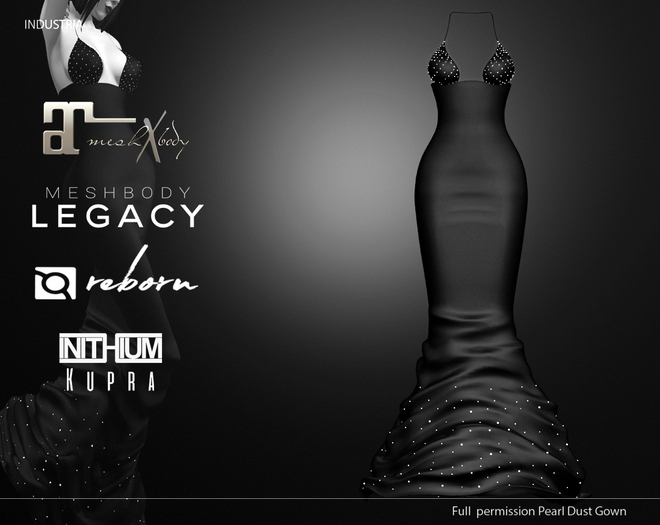 INDUSTRIA: Pearldust Gown FP