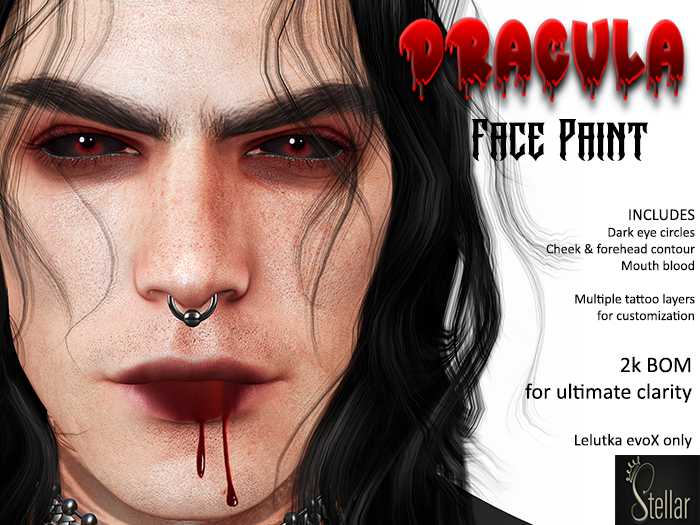 [Stellar] Dracula Face Paint (evoX BOM)