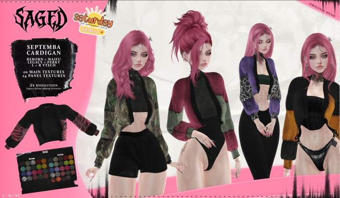 SAGED. Septemba Cardigan