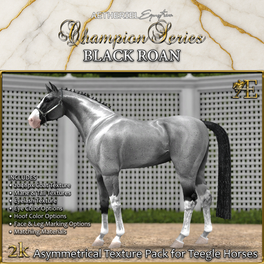 . AE . Champion: Black Roan Teegle Texture Pack