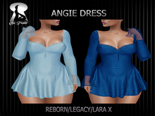 ChP - Angie Dress (Light Blue & Dark Blue)