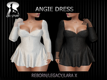 ChP - Angie Dress (Black/White)