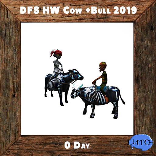 DFS HW BULL & COW 2019 ( limited Item) RARE