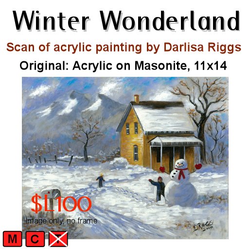 Winter Wonderland Painting