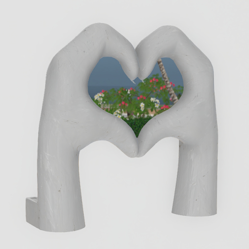 *Rated* Marble Heart Mirror (PBR)