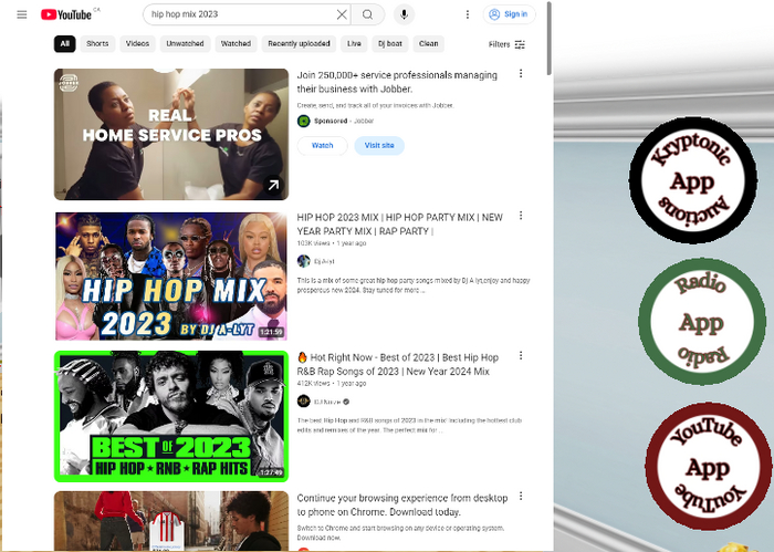 Kryptonic YouTube HUD