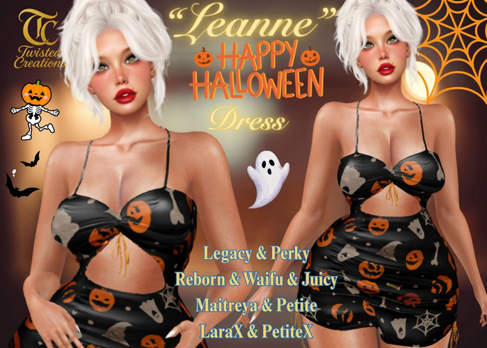 *Promo* TC - Leanne Halloween  Mini Dress