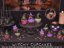 Magnetic - Witchy Cupcakes