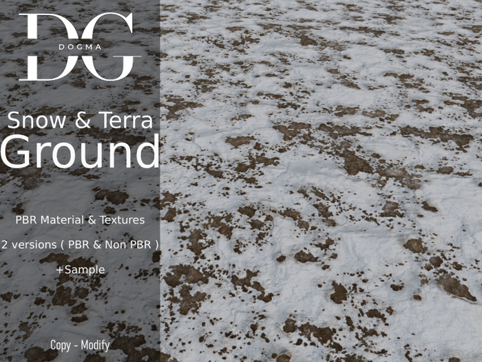 [Dogma]  Snow & Terra PBR/NON PBR Fatpack