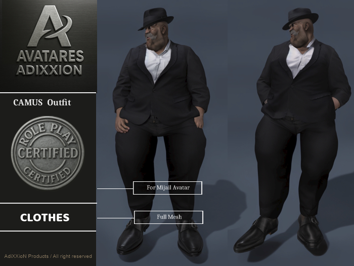Camus Outfit for Mijail Avatar