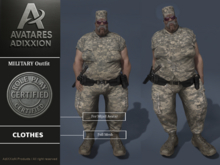 Military Outfit for Mijail Avatar