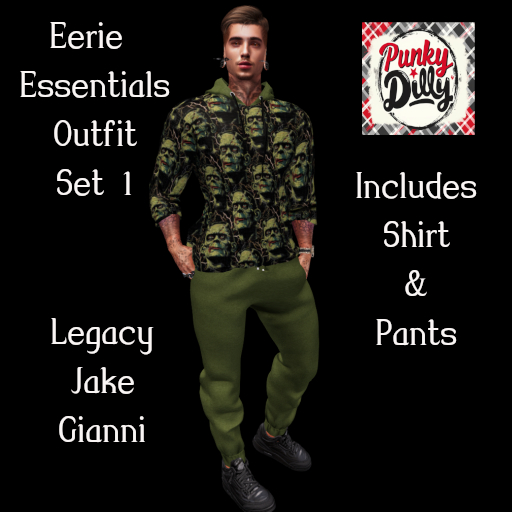 (PD) Eerie Essentials Outfit Set 1