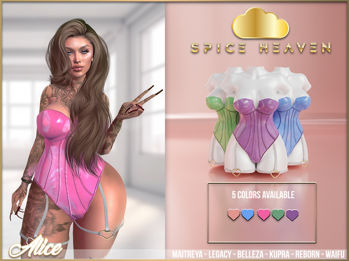 [SH] Alice Corset - FATPACK