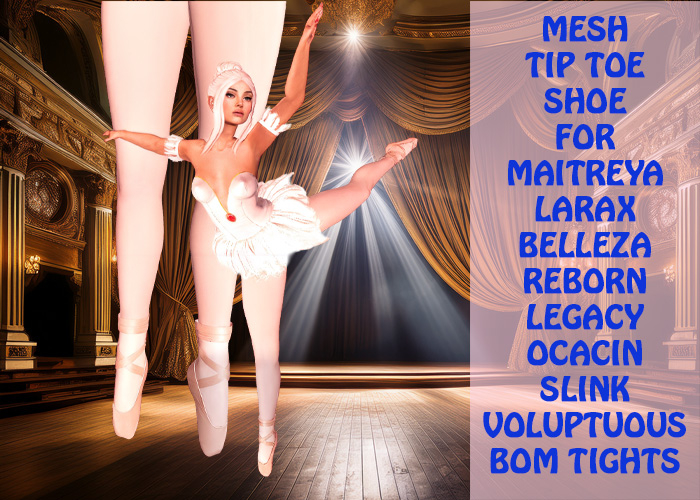 *Heart* - Bolshoi Ballet 2 Tip Toe Shoe