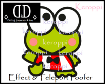 :::D&D::: Kawaii Keroppi Frog Effect&TeleportPoofer