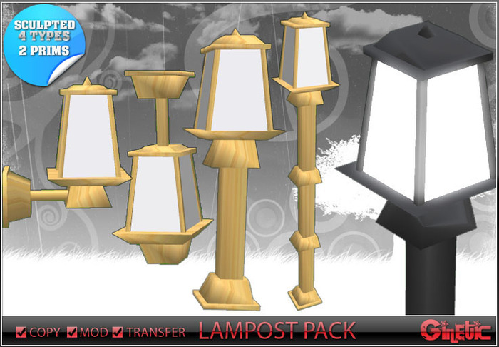 [G] Lampost pack