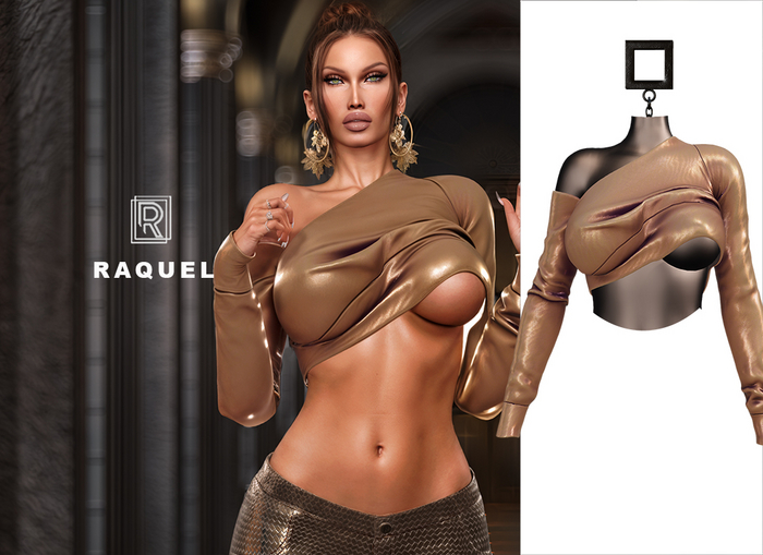 RAPTURE-Top Raquel-Butterscotch