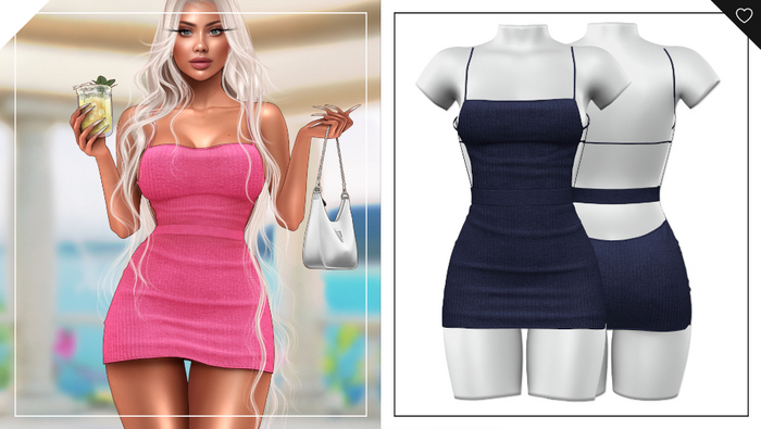 Havoc . Milly Dress . Midnight