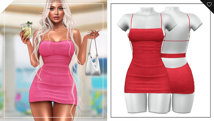 Havoc . Milly Dress . Red