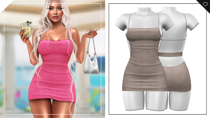 Havoc . Milly Dress . Rust