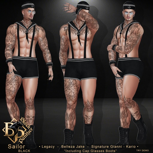 ::B.P:: Outfit  Sailor Black