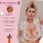 Pink Poison - Halloween Cookies Pink