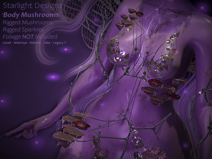 Starlight Designs - Body Mushrooms