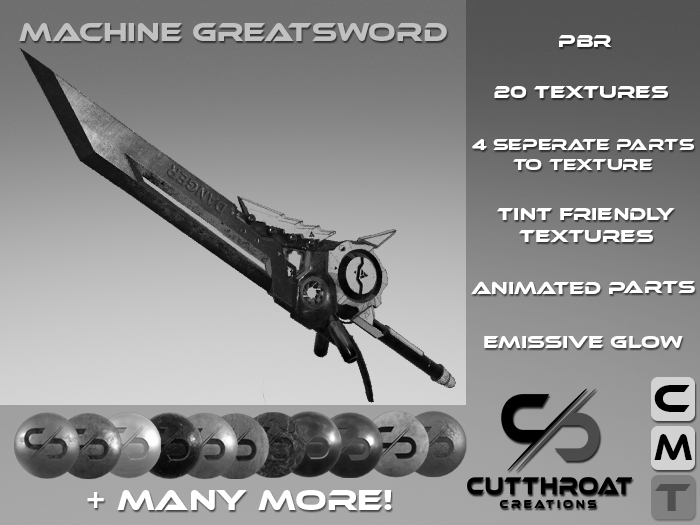 Cut // Throat - Machine Greatsword DEMO