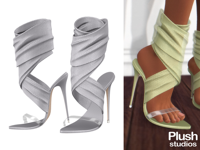 Plush Studios. Rubi Shoes - Gray
