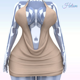 Beige Vivi Dress Kupra