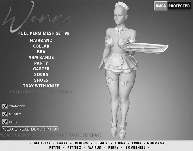 WONNE (98) DEMO Full Perm Mesh