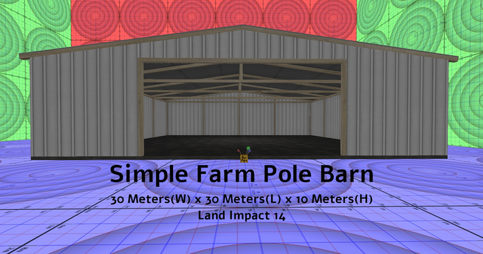 Simple Farm Pole Barn
