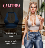CALITHEA . Ophelia . Top . Navy