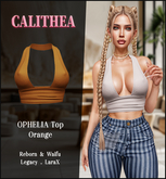 CALITHEA . Ophelia . Top . Orange